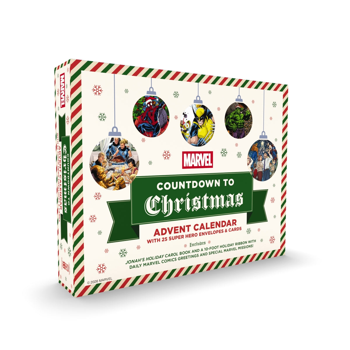 Marvel Countdown to Christmas: Advent Calendar with 25 Super-Hero Enve ...