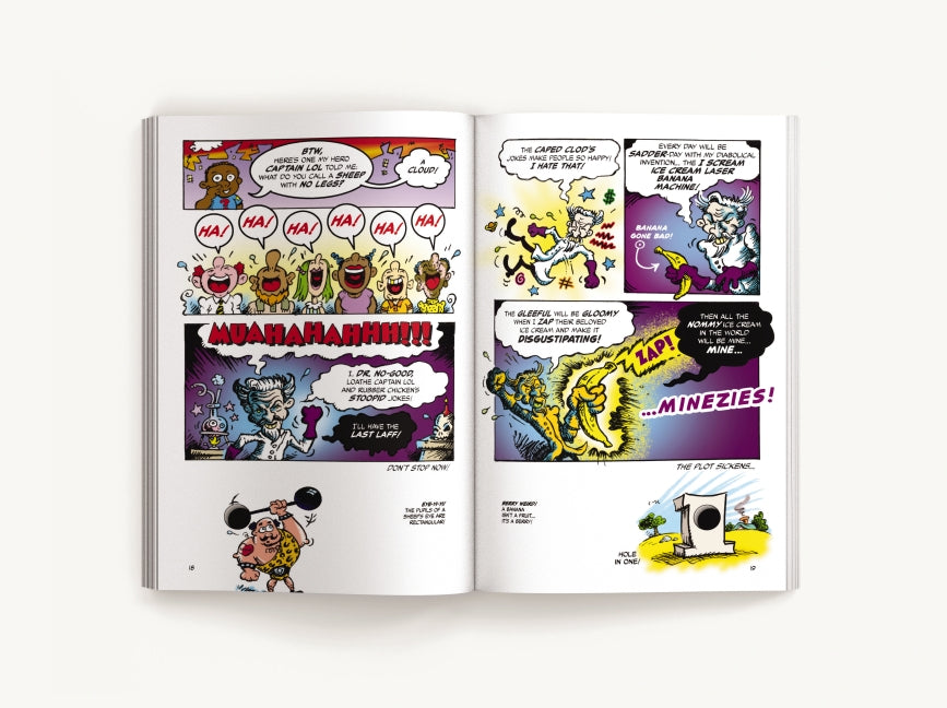 Captain LOL and the Rubber Chicken: Superpowered Punch Lines for Kids