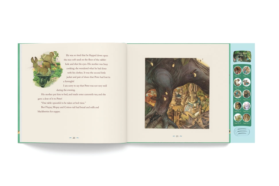 The Classic Tale of Peter Rabbit: A Press & Play Storybook – Cider