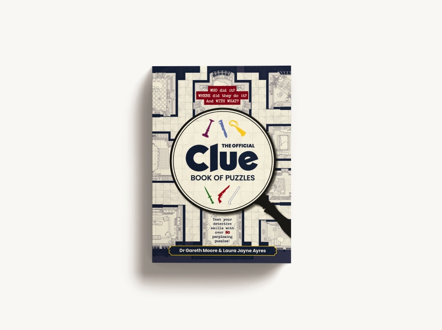 The Official Clue Book of Puzzles: Test Your Detective Skills with over 80 Perplexing Puzzles