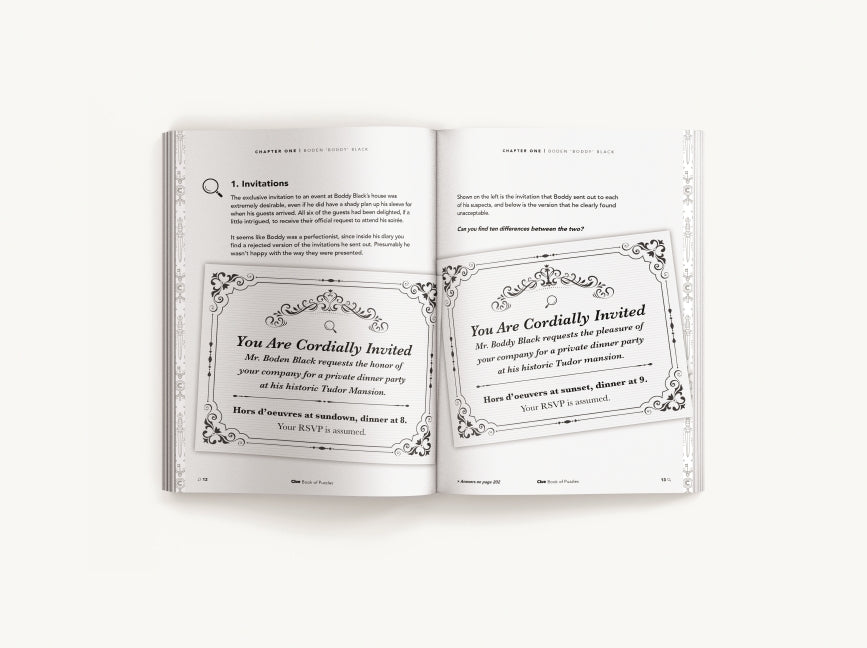 The Official Clue Book of Puzzles: Test Your Detective Skills with over 80 Perplexing Puzzles