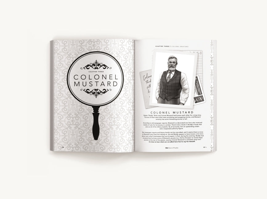 The Official Clue Book of Puzzles: Test Your Detective Skills with over 80 Perplexing Puzzles