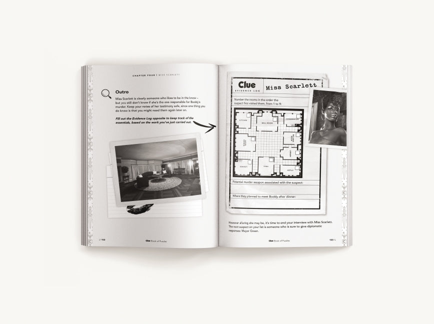 The Official Clue Book of Puzzles: Test Your Detective Skills with over 80 Perplexing Puzzles