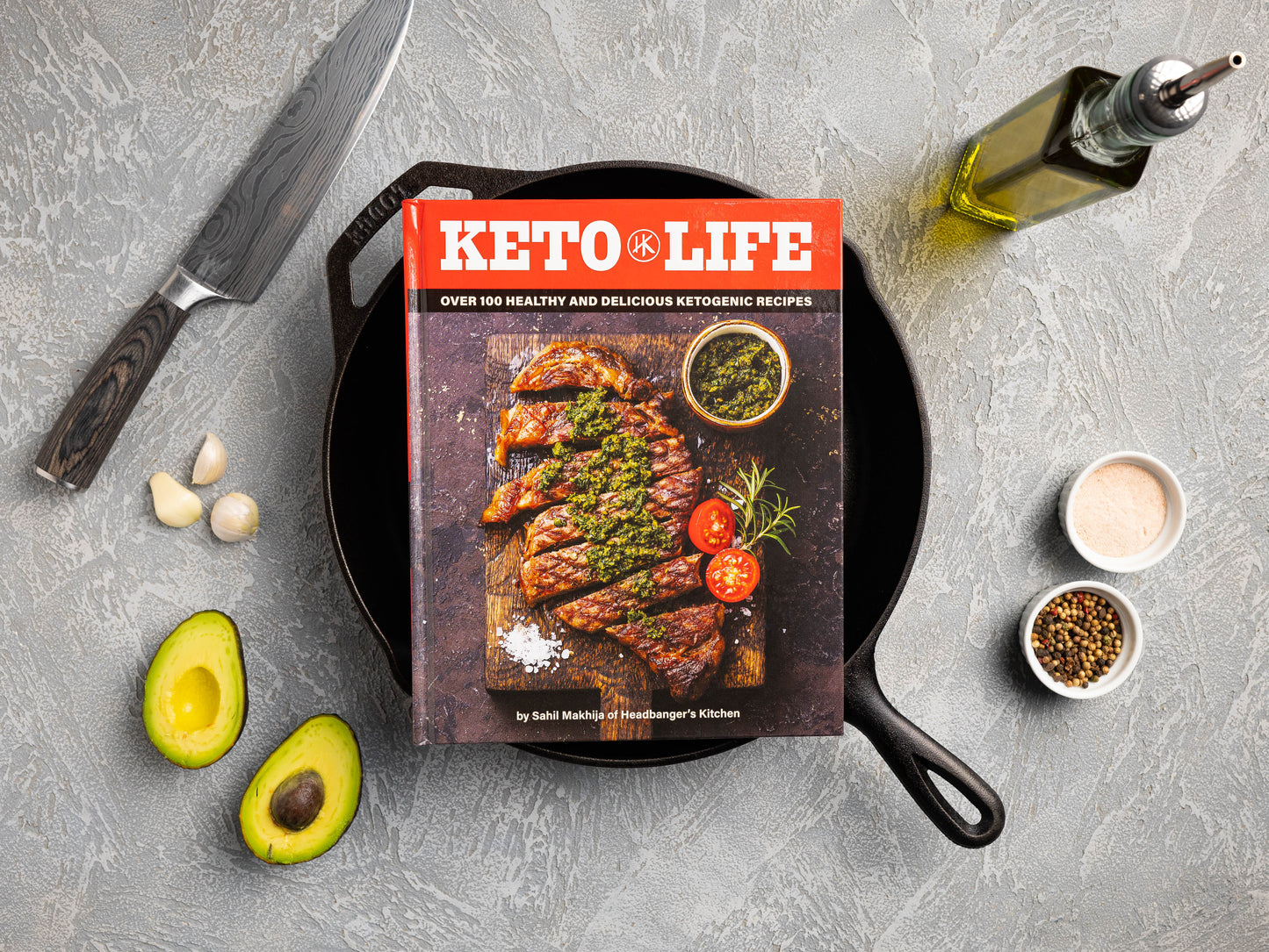 Keto Life: Over 100 Healthy and Delicious Ketogenic Recipes
