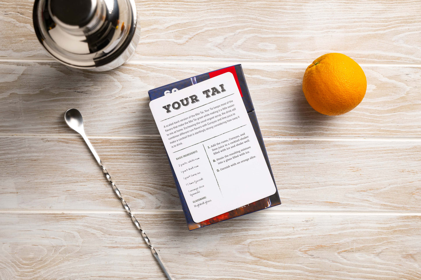 The Home Bartender Cocktail Cards: 60 Cocktails with Four Ingredients or Less