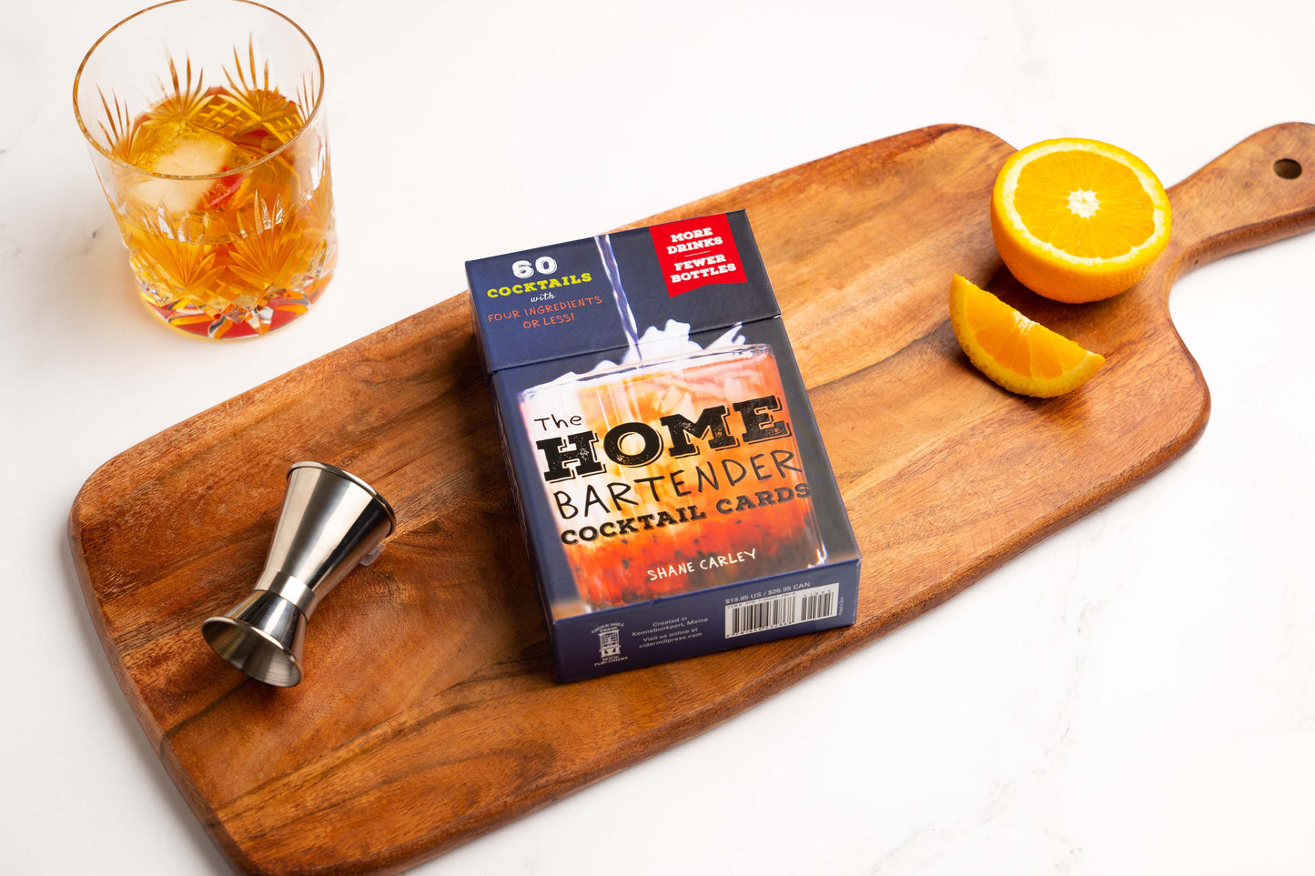 The Home Bartender Cocktail Cards: 60 Cocktails with Four Ingredients or Less