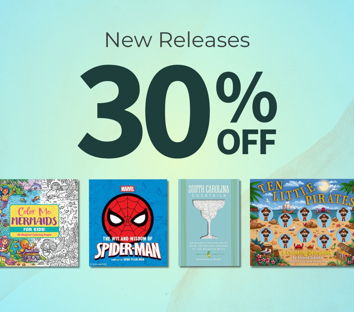 New Releases 30% off