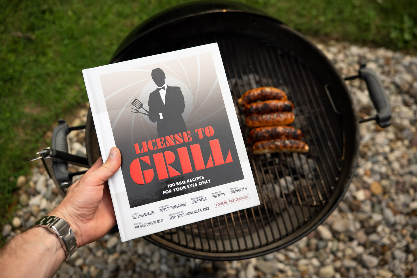 License to Grill: 100 BBQ Recipes for Your Eyes Only