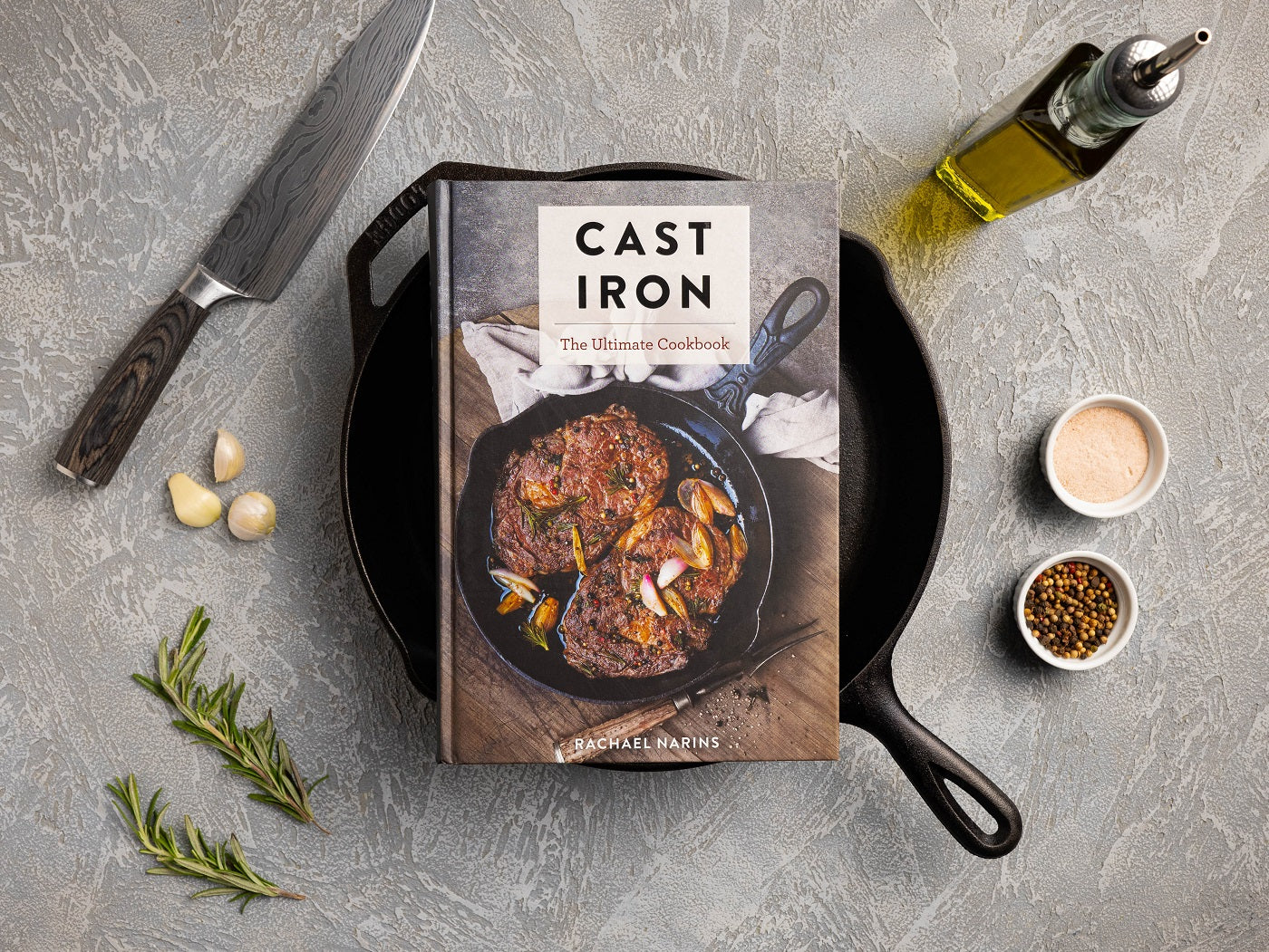Cast Iron: The Ultimate Cookbook With More Than 300 International Cast Iron Skillet Recipes