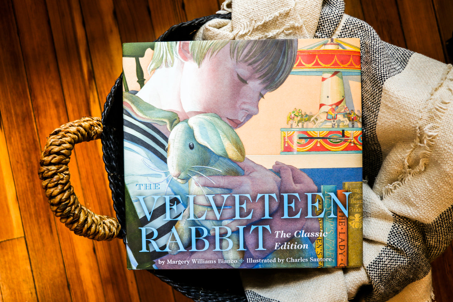 The Velveteen Rabbit Hardcover: The Classic Edition by acclaimed illustrator, Charles Santore