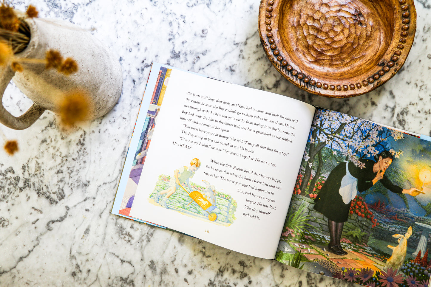 The Velveteen Rabbit Hardcover: The Classic Edition by acclaimed illustrator, Charles Santore