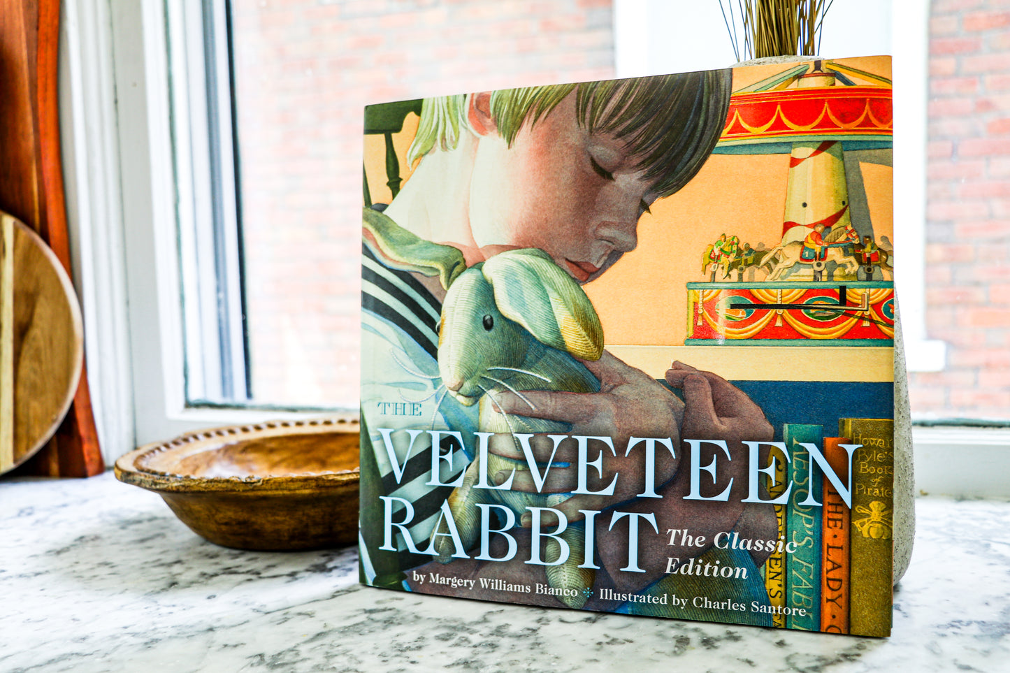 The Velveteen Rabbit Hardcover: The Classic Edition by acclaimed illustrator, Charles Santore