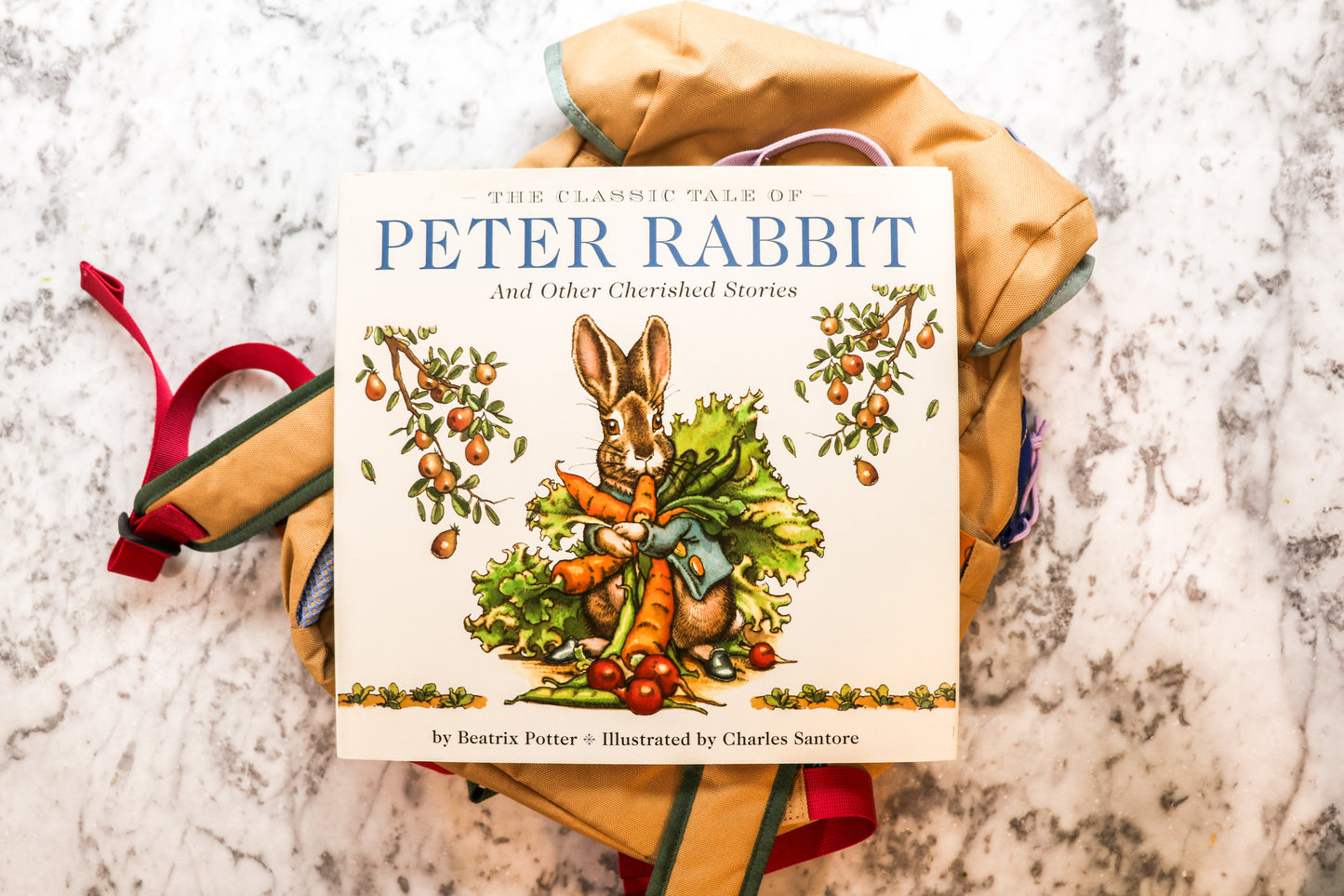 The Classic Tale of Peter Rabbit Hardcover: The Classic Edition by acclaimed Illustrator, Charles Santore