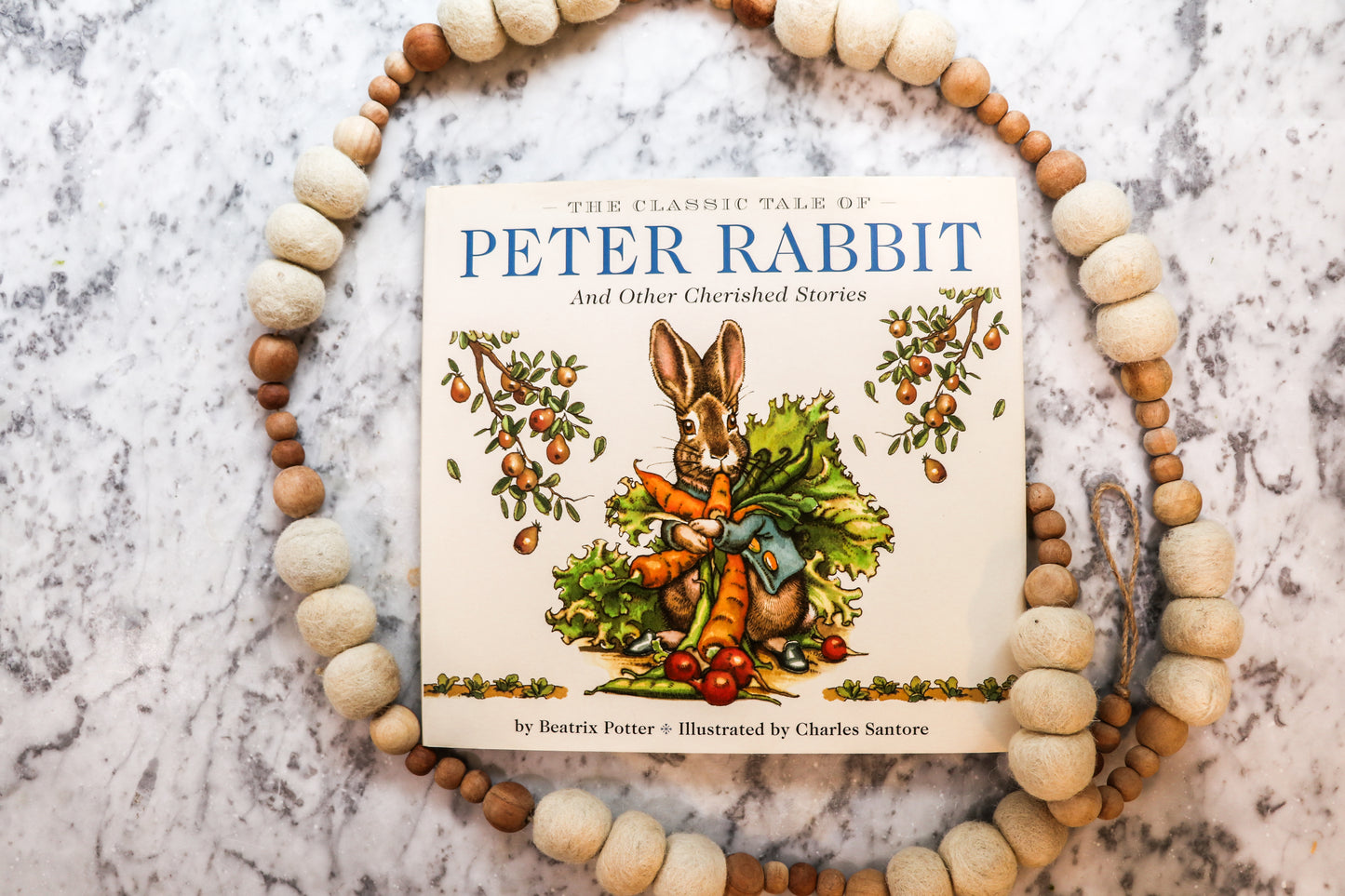 The Classic Tale of Peter Rabbit Hardcover: The Classic Edition by acclaimed Illustrator, Charles Santore