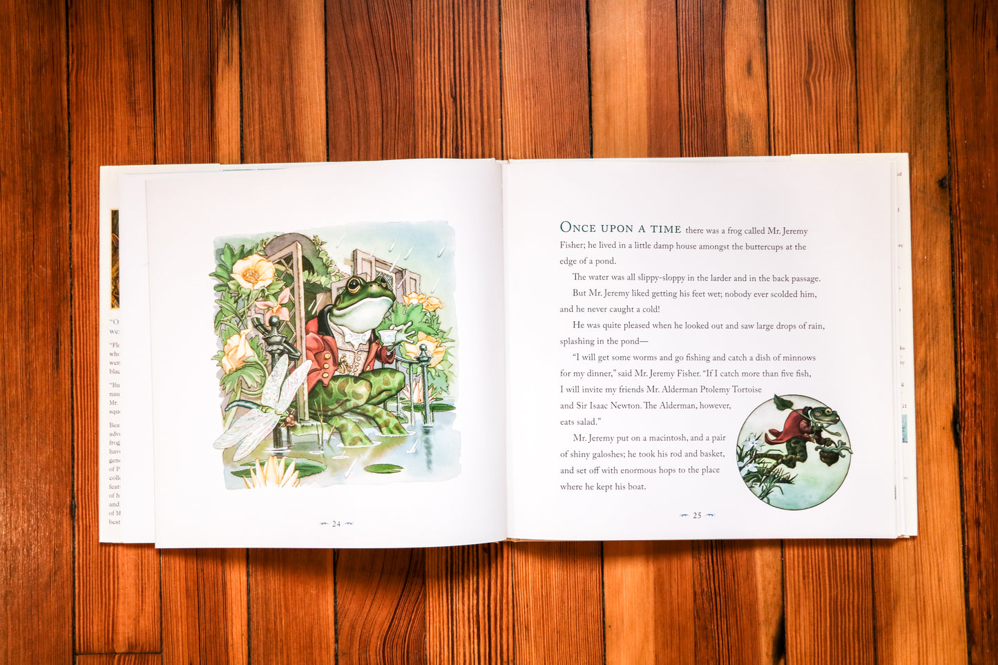 The Classic Tale of Peter Rabbit Hardcover: The Classic Edition by acclaimed Illustrator, Charles Santore