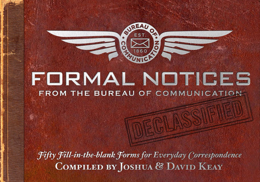 Formal Notices: Fifty Fill-in-the-Blank Forms for Everyday Correspondence