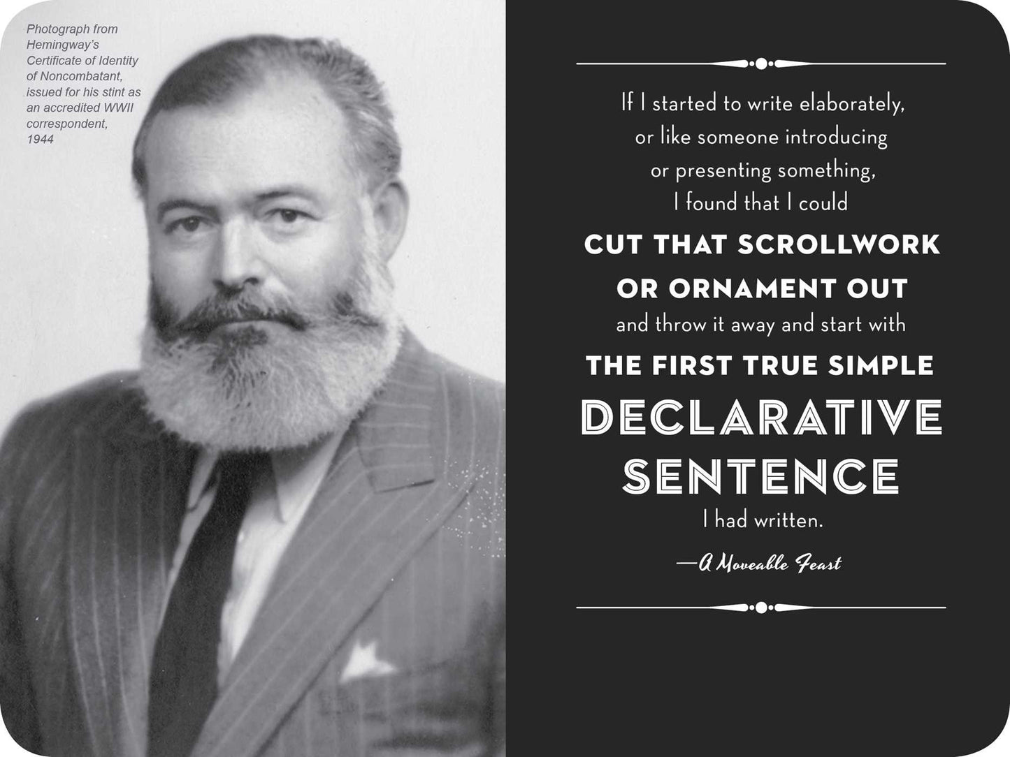 The Ernest Hemingway Signature Notebook: An Inspiring Notebook for Curious Minds