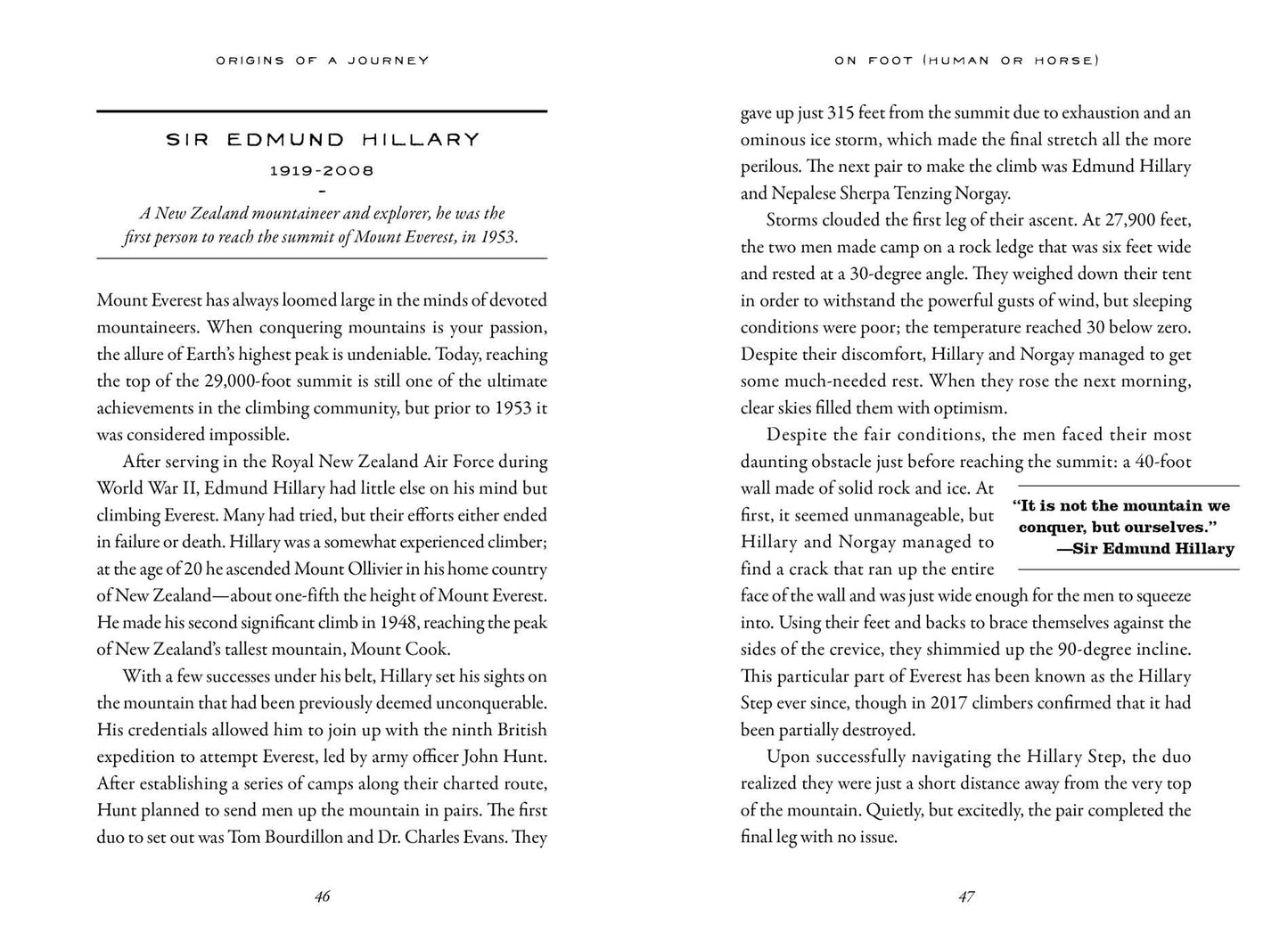 Origins of a Journey: History's Greatest Adventures Marked by Ambition, Necessity, and Madness