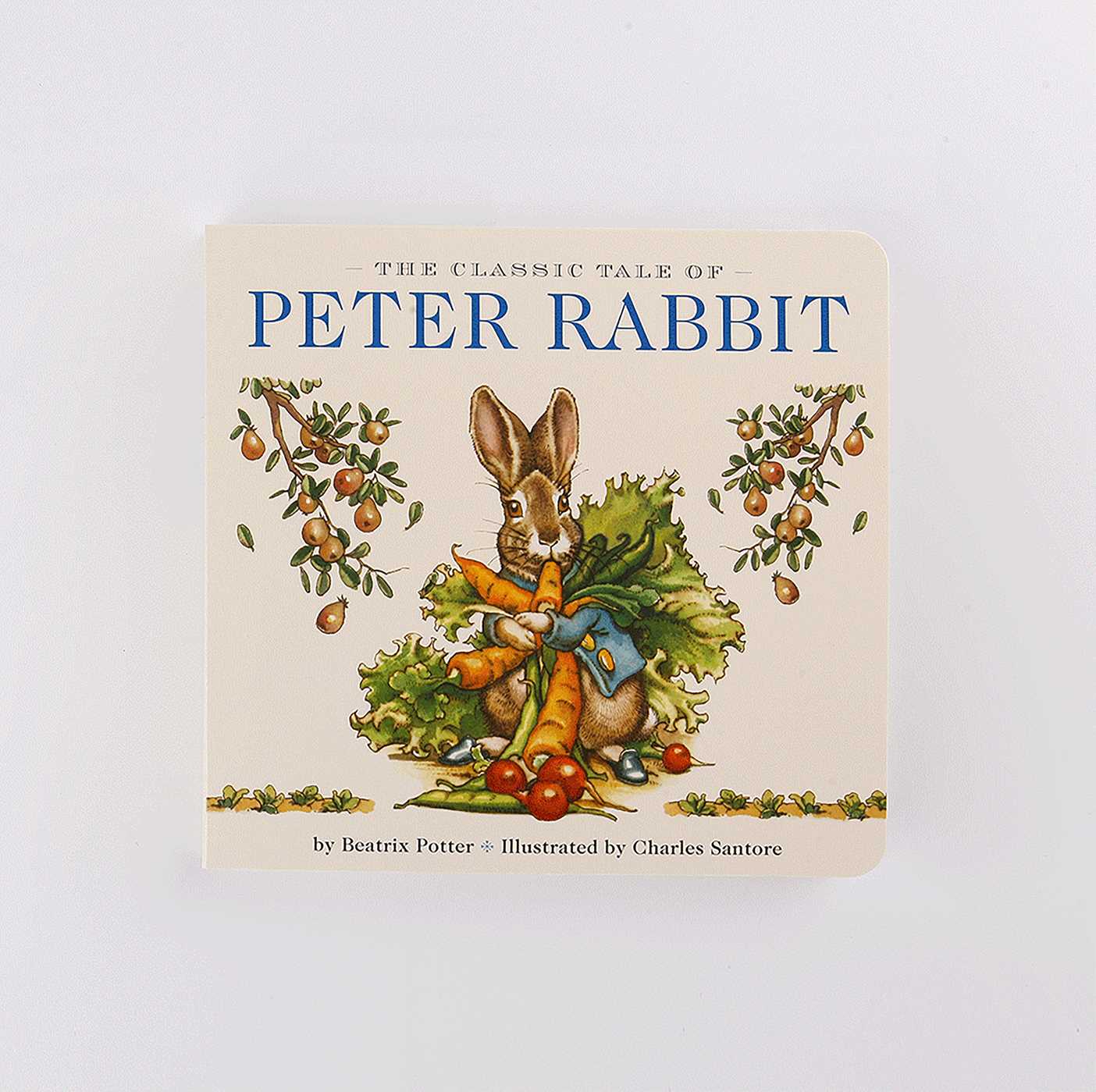 The Peter Rabbit Deluxe Plush Gift Set: The Classic Edition Board Book + Plush Stuffed Animal Toy Rabbit Gift Set