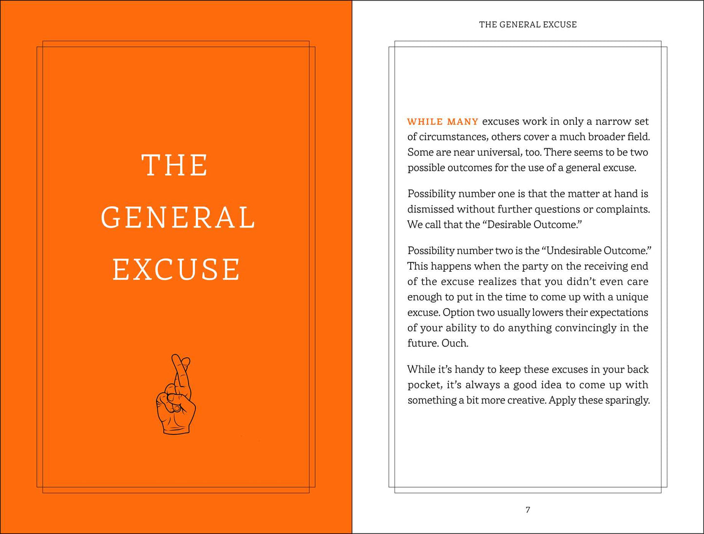 The Ultimate Excuses Handbook: Know How To Say No