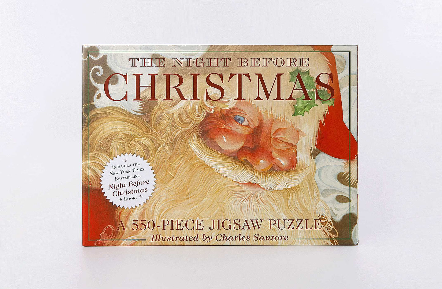 The Night Before Christmas: 550-Piece Jigsaw Puzzle & Book: A 550-Piece Family Jigsaw Puzzle Featuring The Night Before Christmas!