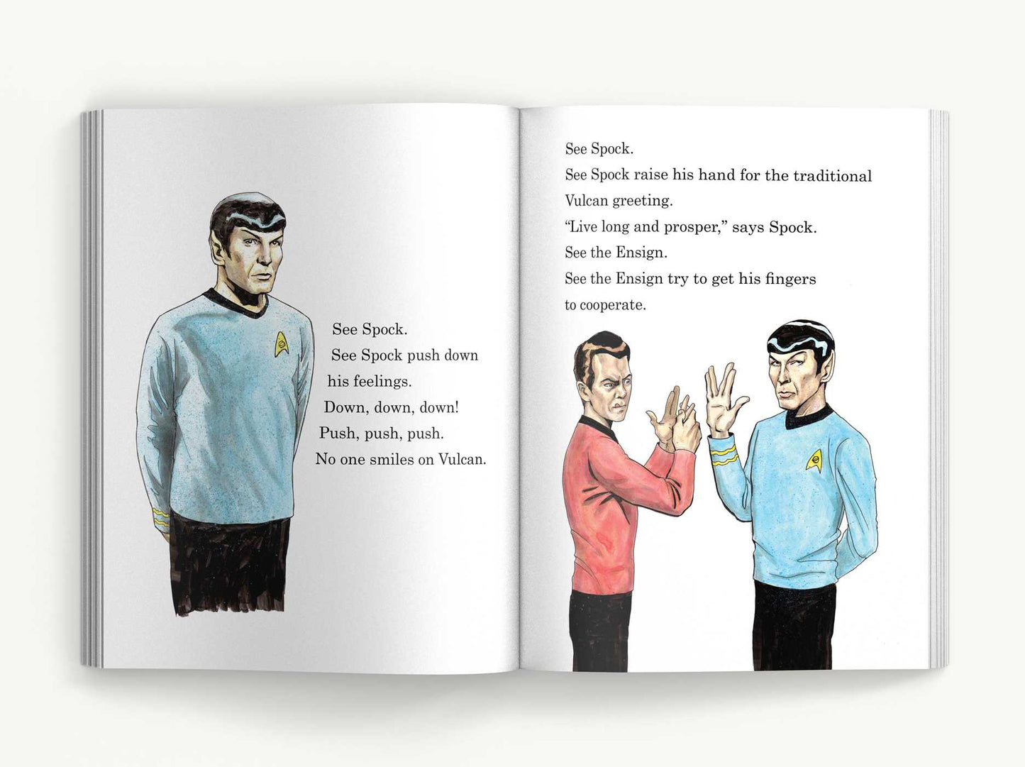 Fun With Kirk and Spock: A Star-Trek Parody