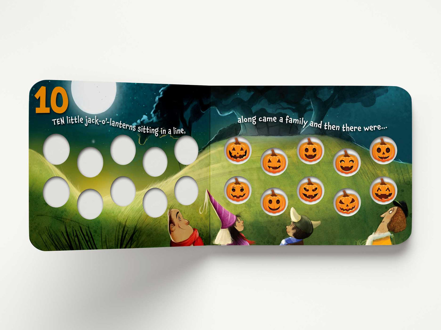 Ten Little Jack O Lanterns: A Magical Counting Storybook