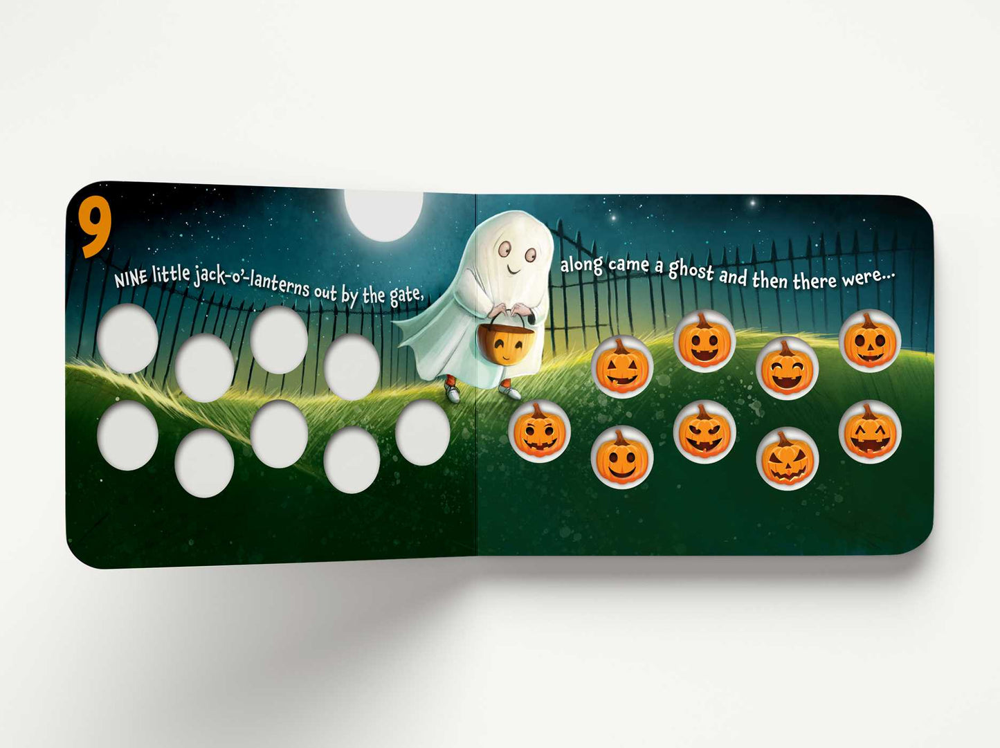 Ten Little Jack O Lanterns: A Magical Counting Storybook