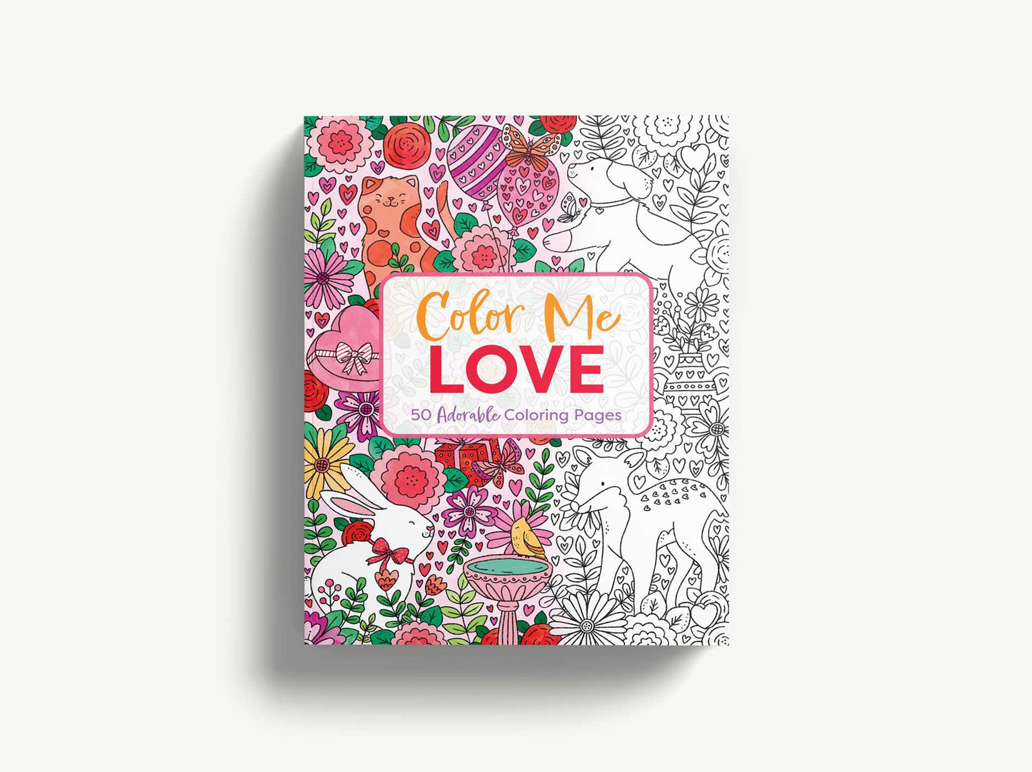 Color Me Love: A Valentine's Day Coloring Book