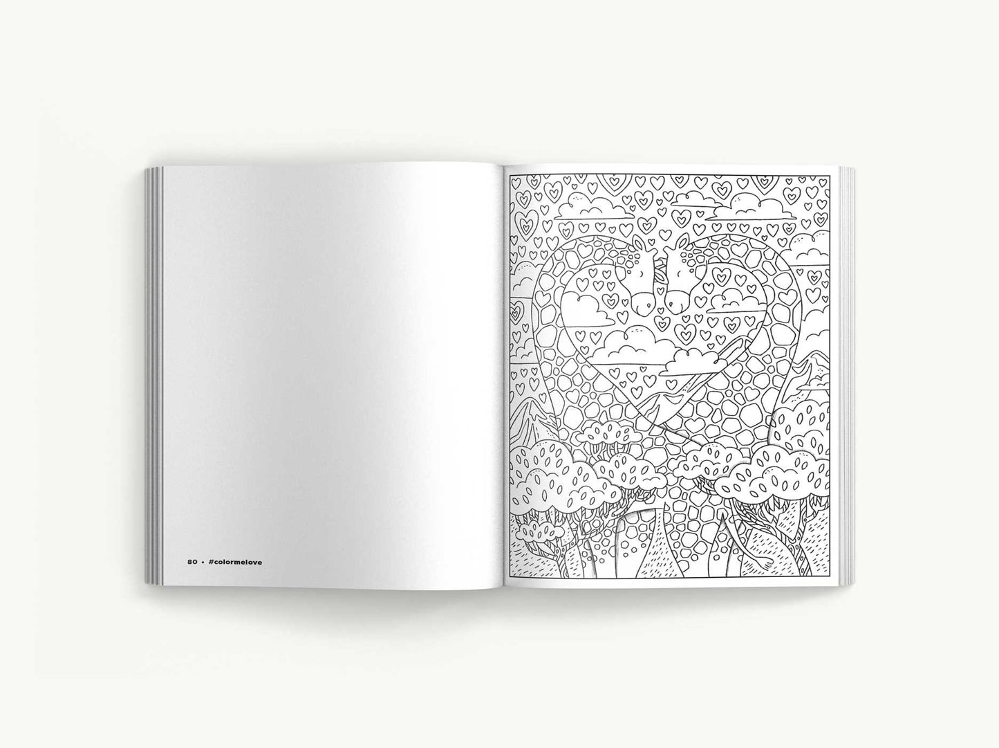 Color Me Love: A Valentine's Day Coloring Book
