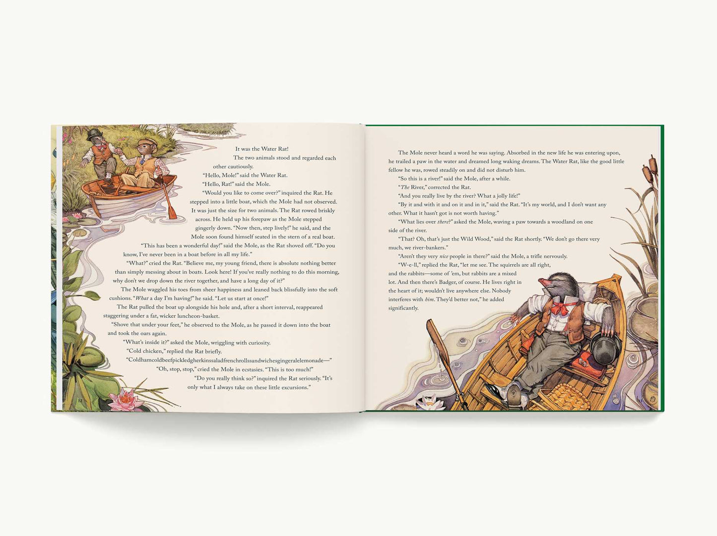 The Wind In the Willows: The Classic Heirloom Edition Hardcover with Slipcase and Ribbon Marker