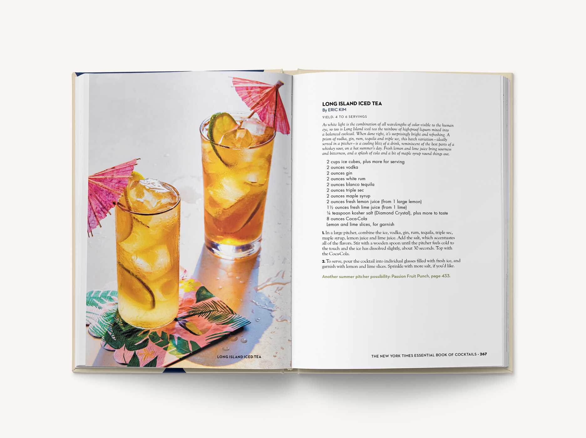 The Essential New York Times Book of Cocktails by Steve V