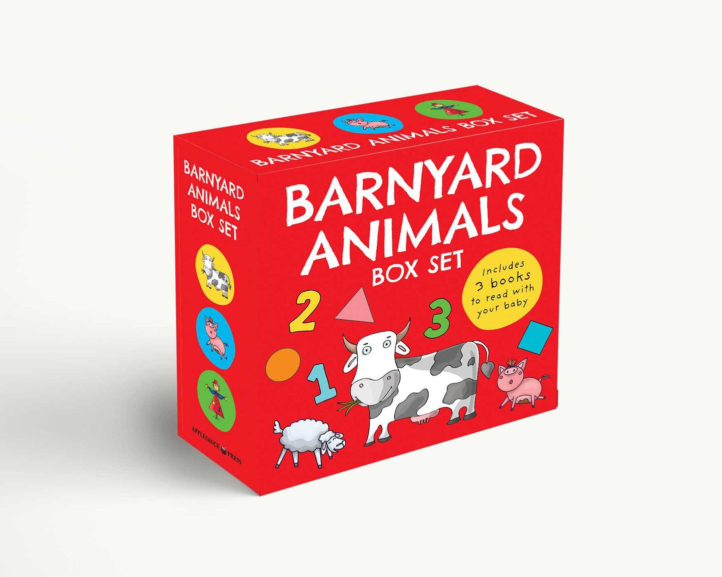 The Barnyard Animals Box Set: My First Board Book Library