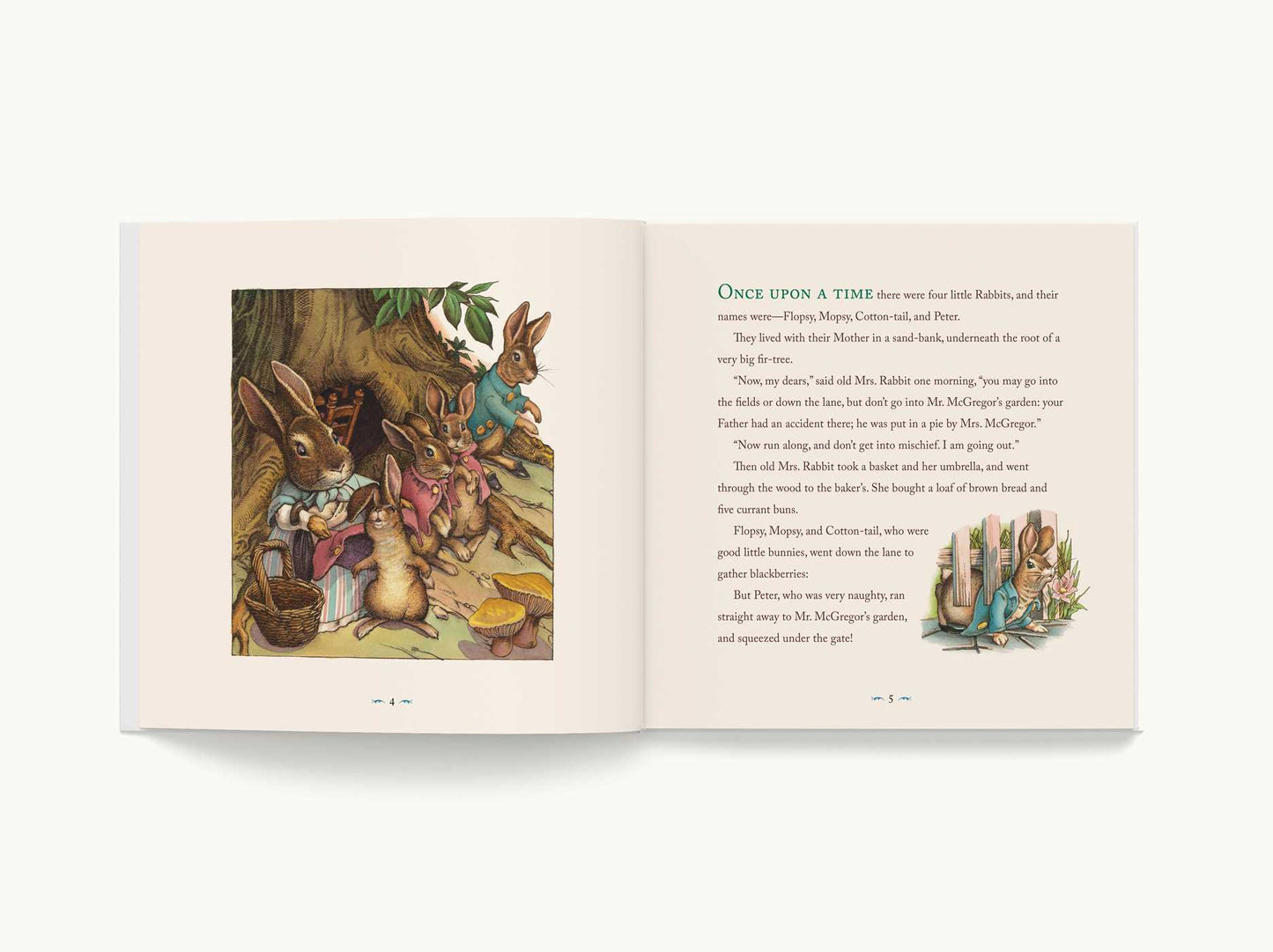 The Classic Tale of Peter Rabbit Heirloom Edition: The Classic Edition Hardcover with Audio CD Narrated by Jeff Bridges