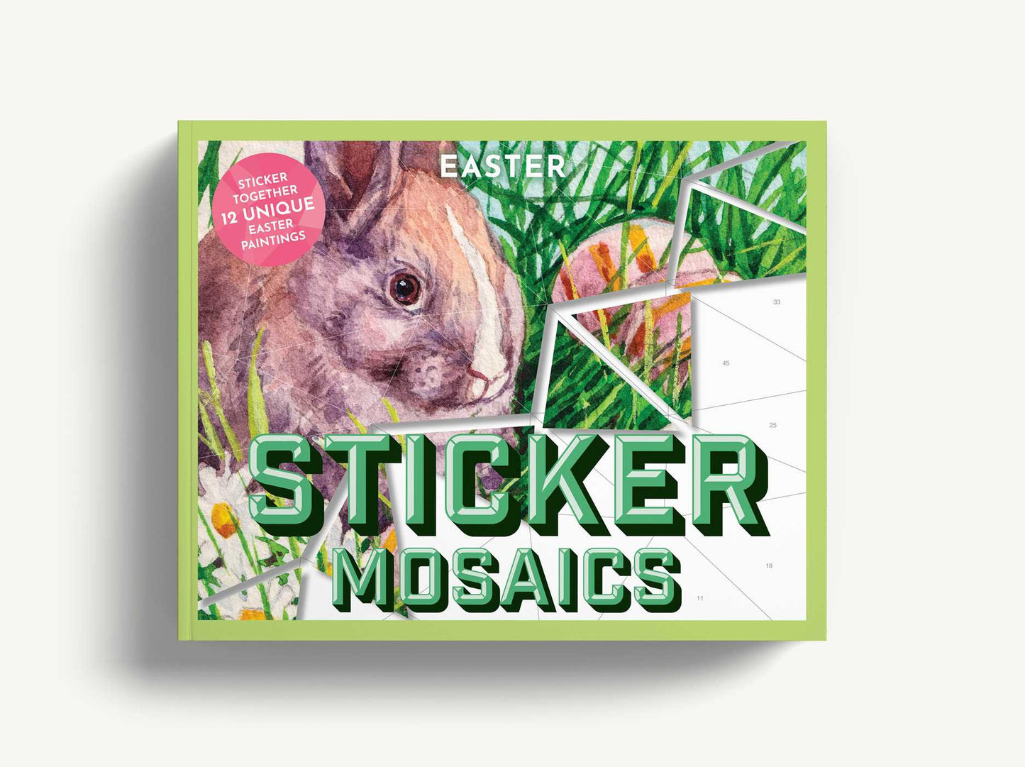 Sticker Mosaics: Easter: Sticker Together 12 Unique Easter Paintings