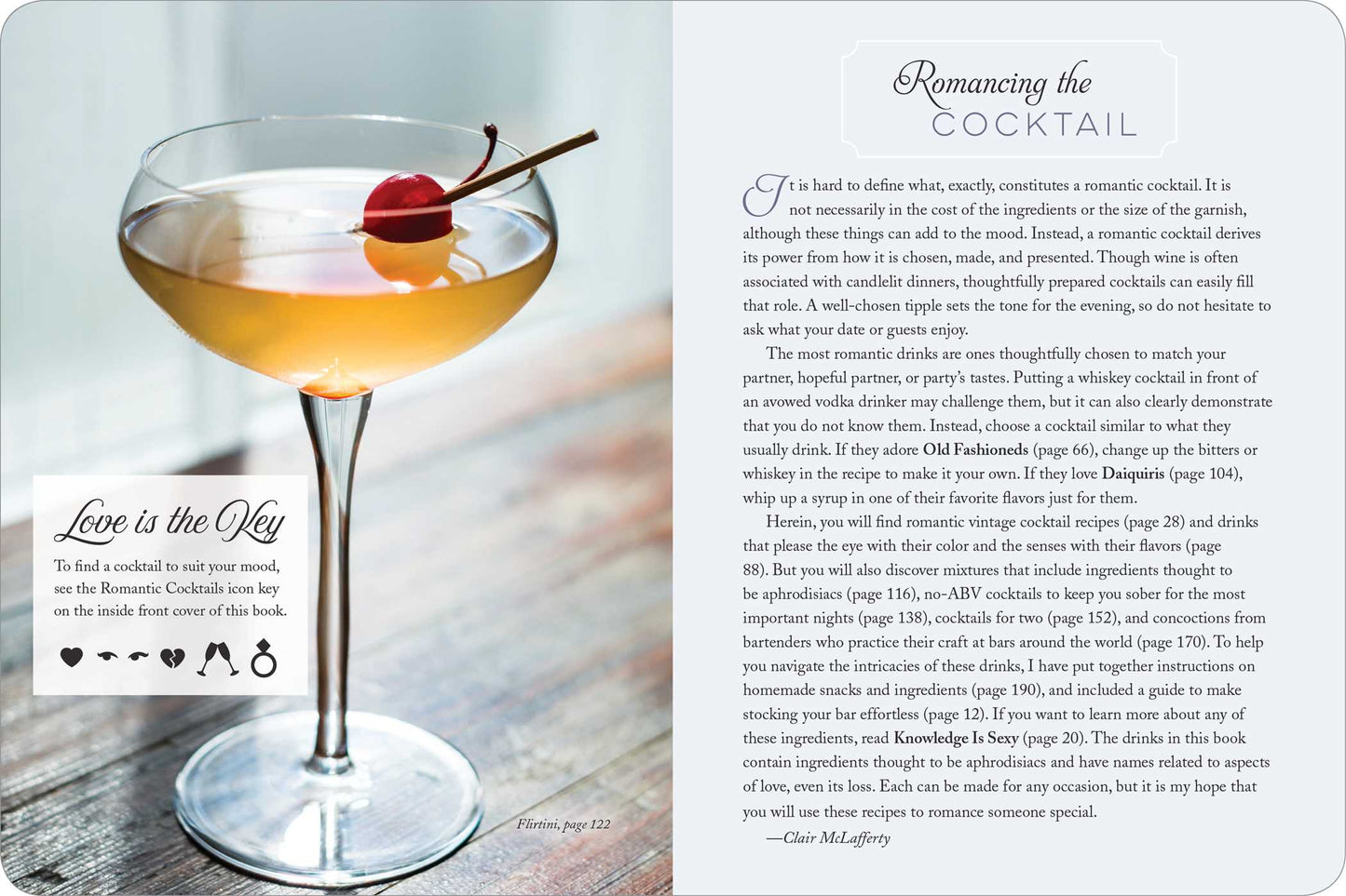 Romantic Cocktails: Craft Cocktail Recipes for Couples, Crushes, and Star-Crossed Lovers