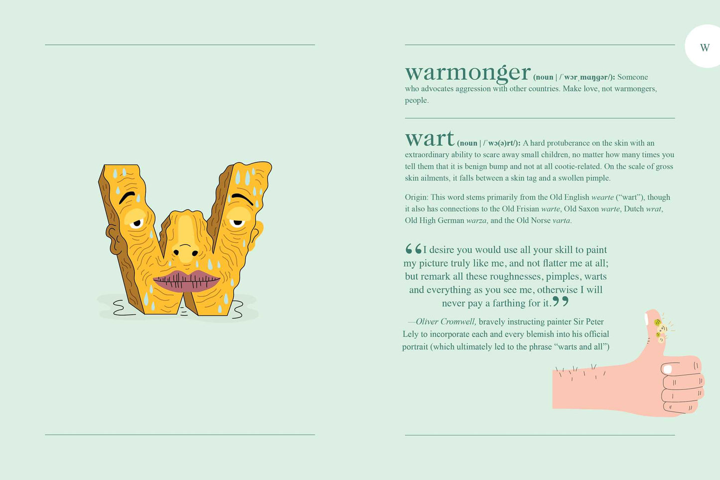 The Illustrated Compendium of Ugly English Words: Including Phlegm, Chunky, Moist, and More