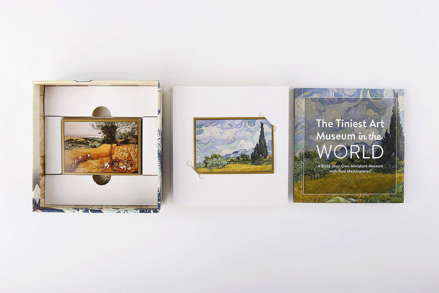 The Tiniest Art Museum in the World: Build-Your-Own Miniature Art Museum with Real Masterpieces!
